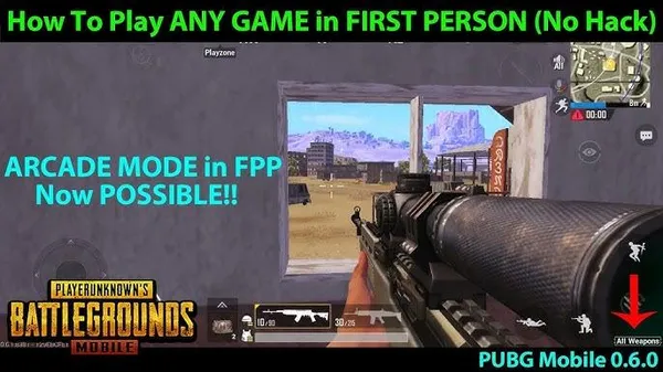 PUBG Mobile - FPP (First-Person Perspective)