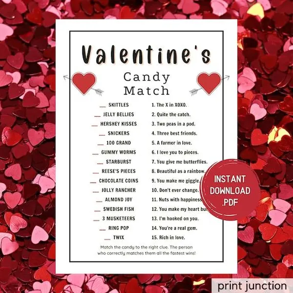 game valentine - Love Match